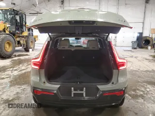 2023 Volvo XC40 Plus Dark Theme with VIN YV4L12UW2P2024297, listed as a Copart auction lot 44742735 with 15,666 mi miles and Salvage title. Bid and sale history available at DreamBid. Image 6.
