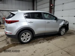 2017 Kia Sportage LX z VIN KNDPMCAC4H7036399, wystawiony jako Copart lot #57631155 z przebiegiem 89 803 mil mil oraz Szkoda całkowita • Salvage title. Historia ofert i sprzedaży dostępna na DreamBid. Obrazek 3.