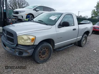 2008 Dodge 1500 ST with VIN 1D7HA16K38J208240, listed as a IAAI auction lot 41917101 with 124,546 mi miles and . Bid and sale history available at DreamBid. Image 2.