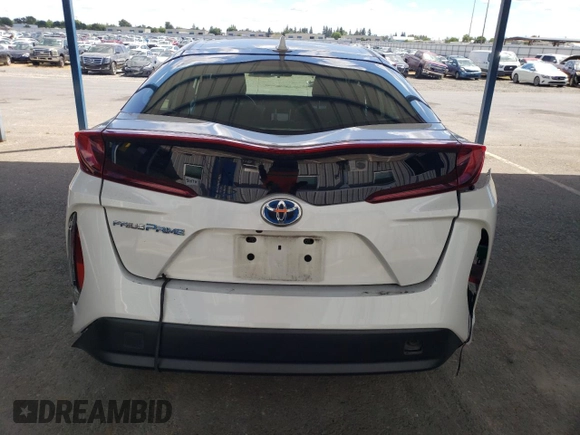 2022 Toyota Prius LE with VIN JTDKAMFP4N3197665, listed as a Copart auction lot 57339955 with 61,063 mi miles and Salvage title. Bid and sale history available at DreamBid. Image 6.
