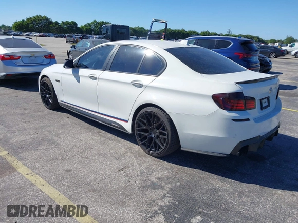 2012 BMW 5 Series 550i with VIN WBAFR9C51CDV58753, listed as a IAAI auction lot 41837245 with 123,119 mi miles and . Bid and sale history available at DreamBid. Image 3.