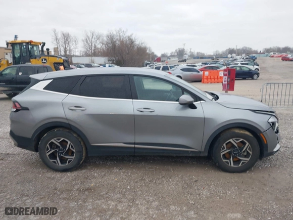 2023 Kia Sportage LX with VIN KNDPU3AF8P7034079, listed as a IAAI auction lot 41729233 with 58,967 mi miles. Bid and sale history available at carsss.com. Image 12.