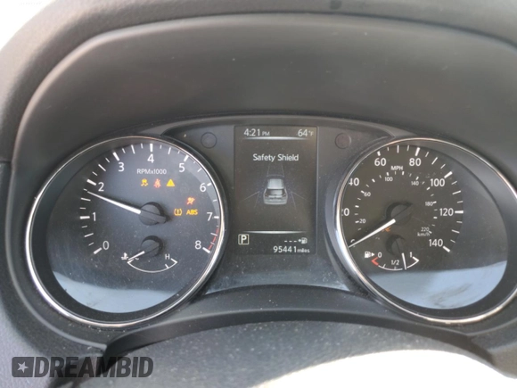 2017 Nissan Rogue S with VIN 5N1AT2MT3HC799208, listed as a Copart auction lot 48290995 with 95,441 mi miles and Salvage title. Bid and sale history available at DreamBid. Image 9.
