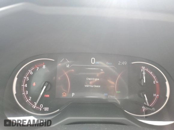2025 Toyota RAV4 XLE Premium z VIN 2T3A1RFVXSW561913, wystawiony jako Copart lot #64755135 z przebiegiem 216 mil mil oraz Szkoda całkowita • Salvage title. Historia ofert i sprzedaży dostępna na DreamBid. Obrazek 9.