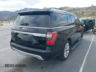 2018 Ford Expedition Max Platinum with VIN 1FMJK1MT8JEA67406, listed as a IAAI auction lot 42077164 with 27,889 mi miles and . Bid and sale history available at DreamBid. Image 4.