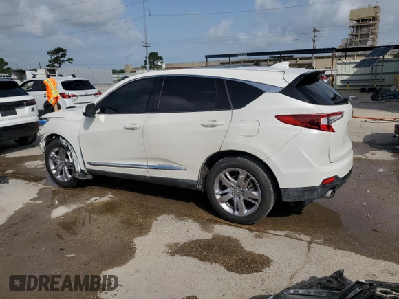 2020 Acura RDX Advance с VIN 5J8TC1H71LL010696, выставлен на аукционе Copart как лот 63010505 с пробегом 106 719 миль миль и Списание • Salvage title. История ставок и продаж доступна на DreamBid. Изображение 2.