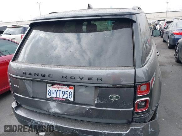 2019 Land Rover Range Rover HSE with VIN SALGS2SV9KA521124, listed as a IAAI auction lot 42429756 with 65,788 mi miles and . Bid and sale history available at DreamBid. Image 17.