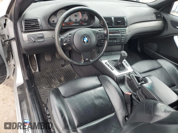 2003 BMW 3 Series M3 z VIN WBSBR93493PK02213, wystawiony jako Copart lot #58081525 z przebiegiem 149 941 mil mil oraz Czysty tytuł • Clean title. Historia ofert i sprzedaży dostępna na DreamBid. Obrazek 8.