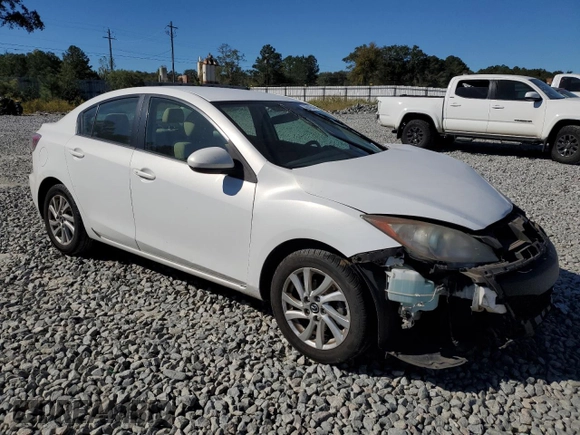 2013 Mazda 3 i Touring with VIN JM1BL1V72D1797251, listed as a Copart auction lot 76319544 with 208,338 mi miles and Salvage Title. Bid and sale history available at DreamBid. Image 4.