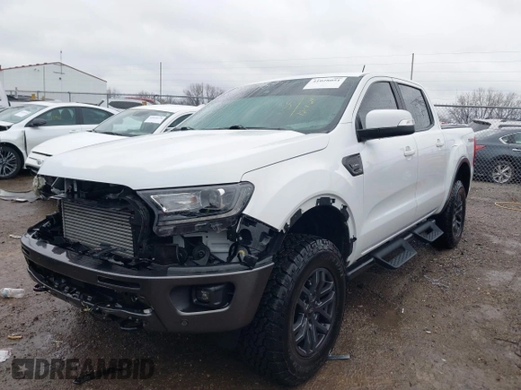 2022 Ford Ranger XL with VIN 1FTER4FH5NLD18010, listed as a IAAI auction lot 41028051 with 34,036 mi miles and . Bid and sale history available at DreamBid. Image 2.