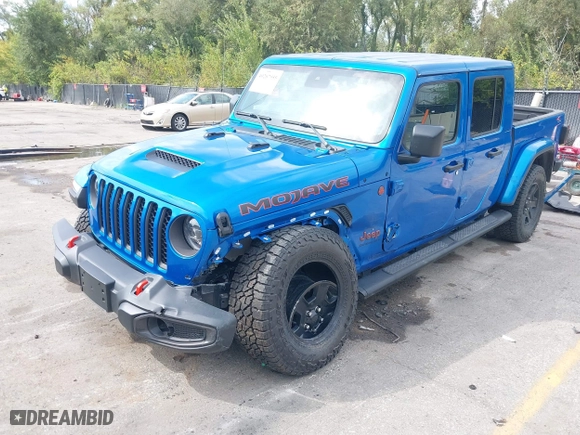 2023 Jeep Gladiator Mojave with VIN 1C6JJTEG0PL593061, listed as a IAAI auction lot 40287955 with 3,930 mi miles. Bid and sale history available at carsss.com. Image 19.