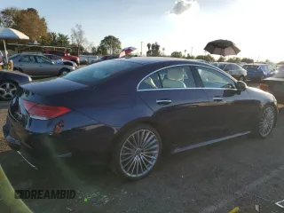 2022 Mercedes-Benz CLS with VIN W1K2J5KB0NA103654, listed as a Copart auction lot 43417694 with 7,073 mi miles. Bid and sale history available at carsss.com. Image 3.