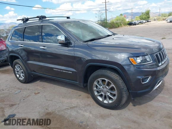 2016 Jeep Grand Cherokee Limited 75th Anniversary with VIN 1C4RJEBG5GC329720, listed as a IAAI auction lot 42344845 with 87,672 mi miles and . Bid and sale history available at DreamBid. Image 1.