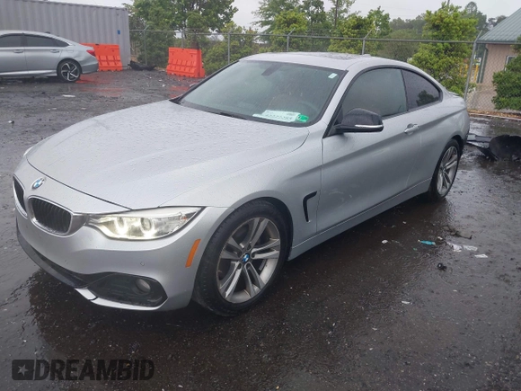 2015 BMW 4 Series 428i with VIN WBA3N3C55FK233180, listed as a IAAI auction lot 42222285 with 190,073 mi miles and . Bid and sale history available at DreamBid. Image 2.