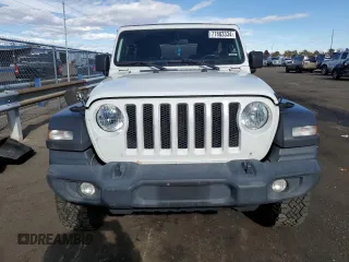 2018 Jeep Wrangler Sport with VIN 1C4GJXAN9JW331320, listed as a Copart auction lot 77883334 with 26,567 mi miles and Salvage title. Bid and sale history available at DreamBid. Image 5.