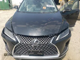 2021 Lexus RX 350 with VIN 2T2HZMDAXMC294632, listed as a Copart auction lot 59843245 with 48,110 mi miles and Salvage title. Bid and sale history available at DreamBid. Image 12.