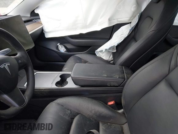 2022 Tesla Model 3 with VIN 5YJ3E1EA3NF333128, listed as a IAAI auction lot 41719743 with Not Provided miles. Bid and sale history available at carsss.com. Image 5.