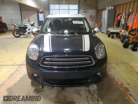 2015 MINI Countryman with VIN WMWZB3C53FWR43903, listed as a Copart auction lot 86384294 with 112,667 mi miles and Salvage Title. Bid and sale history available at DreamBid. Image 5.