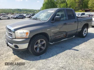 2006 Dodge 1500 SLT z VIN 1D7HA18206S631023, wystawiony jako Copart lot #53562525 z przebiegiem 241 865 mil mil oraz Szkoda całkowita • Salvage title. Historia ofert i sprzedaży dostępna na DreamBid. Obrazek 1.