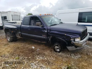 1998 Dodge 3500 with VIN 1B7MF336XWJ189034, listed as a Copart auction lot 68670344 with 117,731 mi miles and Salvage Title. Bid and sale history available at carsss.com. Image 4.