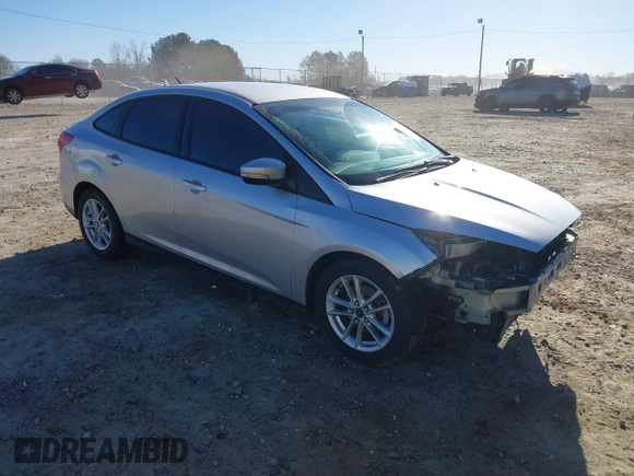 2016 Ford Focus SE with VIN 1FADP3F27GL390830, listed as a IAAI auction lot 41665012 with 119,673 mi miles. Bid and sale history available at carsss.com. Image 1.