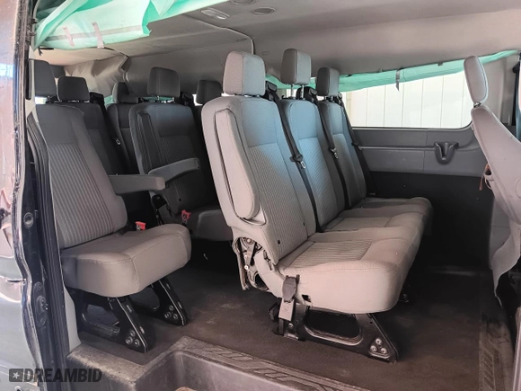 2018 Ford Transit Passenger Wagon XL with VIN 1FBZX2YG9JKA79775, listed as a Copart auction lot 60044743 with 57,404 mi miles and Salvage Title. Bid and sale history available at carsss.com. Image 11.