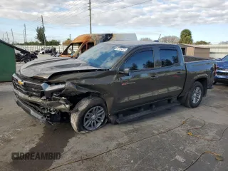 2024 Chevrolet Colorado 2WD LT z VIN 1GCPSCEK1R1177247, wystawiony jako Copart lot #52734225 z przebiegiem 6 340 mil mil oraz Szkoda całkowita • Salvage title. Historia ofert i sprzedaży dostępna na DreamBid. Obrazek 1.