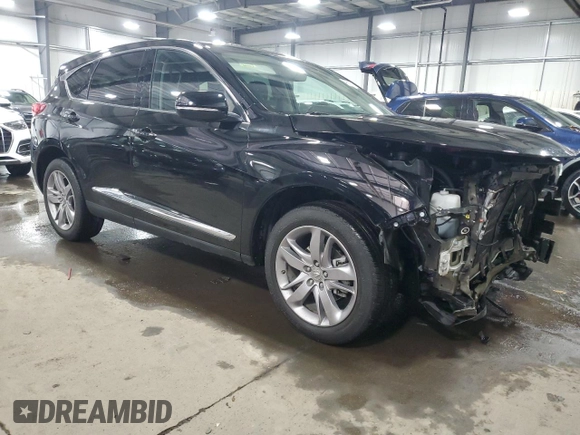 2021 Acura RDX w/Advance Package with VIN 5J8TC2H78ML008371, listed as a Copart auction lot 48500955 with 32,449 mi miles and Salvage Title. Bid and sale history available at carsss.com. Image 4.