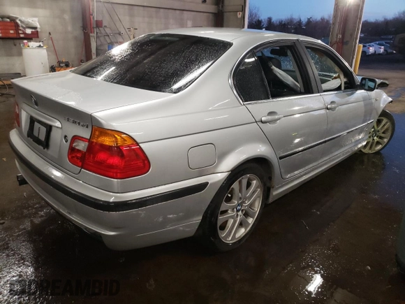 2001 BMW 3 Series 330i with VIN WBAAV53491JR80273, listed as a Copart auction lot 85076974 with 0 mi miles and Salvage Title. Bid and sale history available at carsss.com. Image 3.
