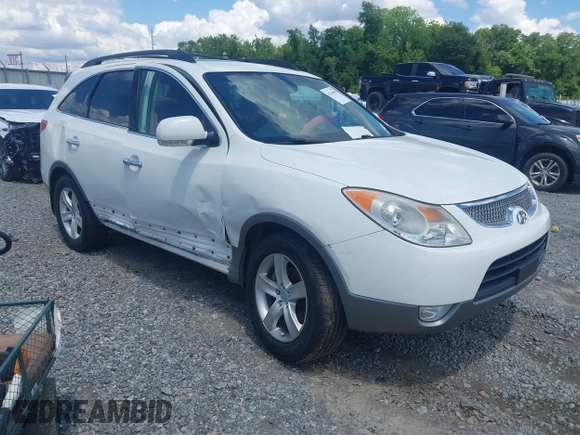 2011 Hyundai Veracruz GLS with VIN KM8NUDCC0BU162838, listed as a IAAI auction lot 42244590 with 105,630 mi miles and . Bid and sale history available at DreamBid. Image 1.