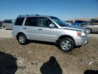 2005 Honda Pilot EX-L with VIN 5FNYF18555B044138, listed as a Copart auction lot 43066385 with 220,709 mi miles and Salvage Title. Bid and sale history available at carsss.com. Image 13.