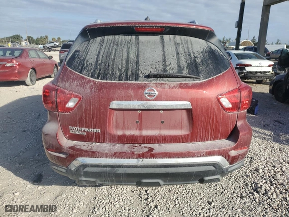2017 Nissan Pathfinder SL with VIN 5N1DR2MN1HC621309, listed as a Copart auction lot 84551034 with 97,811 mi miles and Salvage Title. Bid and sale history available at carsss.com. Image 6.