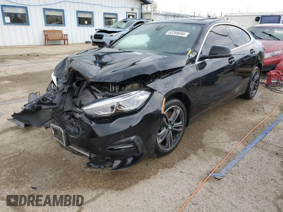 2021 BMW 2 Series 228i xDrive with VIN WBA73AK00M7H32960, listed as a Copart auction lot 52205695 with 39,240 mi miles and Salvage title. Bid and sale history available at DreamBid. Image 1.