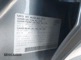 2014 Audi allroad A4 Premium Plus z VIN WA1UFAFL8EA133365, wystawiony jako IAAI lot #42034903 z przebiegiem 145 285 mil mil oraz . Historia ofert i sprzedaży dostępna na DreamBid. Obrazek 9.