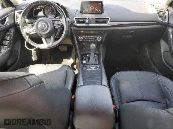 2018 Mazda 3 Grand Touring with VIN 3MZBN1W30JM165253, listed as a Copart auction lot 52159415 with 73,776 mi miles and Salvage Title. Bid and sale history available at DreamBid. Image 8.