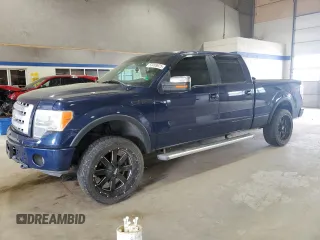 2009 Ford F-150 XL with VIN 1FTPW14V89KC53710, listed as a Copart auction lot 53499825 with 187,271 mi miles and Salvage Title. Bid and sale history available at carsss.com. Image 1.