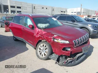 2016 Jeep Cherokee Limited with VIN 1C4PJLDB8GW160935, listed as a IAAI auction lot 42548891 with 106,884 mi miles and . Bid and sale history available at DreamBid. Image 1.