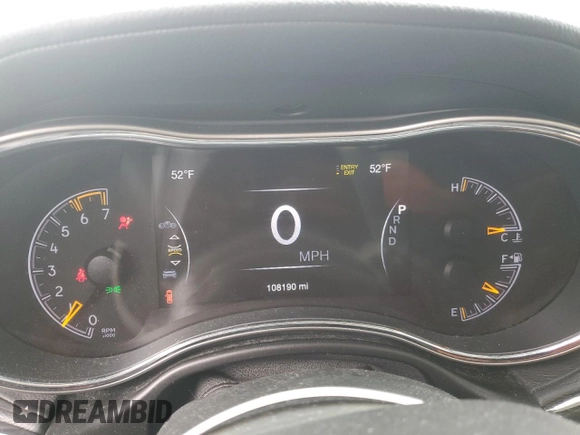2018 Jeep Grand Cherokee High Altitude with VIN 1C4RJFCTXJC224924, listed as a Copart auction lot 52092775 with 108,190 mi miles and Salvage title. Bid and sale history available at DreamBid. Image 9.