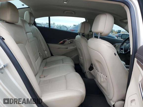 2014 Buick LaCrosse Leather with VIN 1G4GB5G38EF179197, listed as a Copart auction lot 46599705 with 108,981 mi miles and Salvage Title. Bid and sale history available at DreamBid. Image 10.
