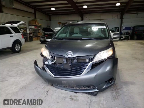 2012 Toyota Sienna LE AAS with VIN 5TDKK3DCXCS224922, listed as a Copart auction lot 57770865 with 210,320 mi miles and Salvage title. Bid and sale history available at DreamBid. Image 14.