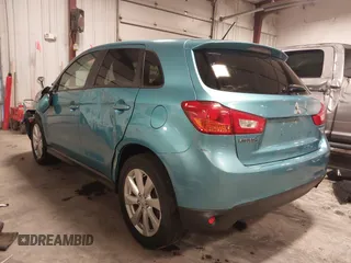 2014 Mitsubishi Outlander Sport ES with VIN 4A4AR3AU1EE021925, listed as a IAAI auction lot 41263028 with 87,867 mi miles. Bid and sale history available at carsss.com. Image 3.
