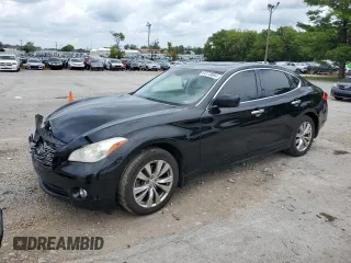 2013 Infiniti M37 with VIN JN1BY1AR8DM603123, listed as a Copart auction lot 64173564 with 195,559 mi miles and Non Repairable. Bid and sale history available at carsss.com. Image 1.