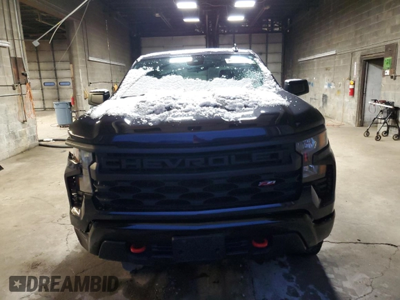 2022 Chevrolet Silverado 1500 Custom Trail Boss with VIN 3GCPDCED9NG673954, listed as a Copart auction lot 84696954 with 31,744 mi miles and Salvage Title. Bid and sale history available at DreamBid. Image 5.
