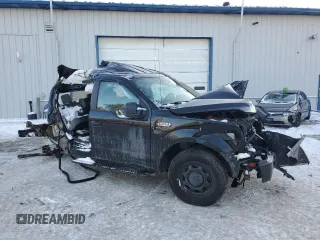 2018 Ford F-150 XL with VIN 1FTEW1EP9JFB61221, listed as a Copart auction lot 42167805 with 0 mi miles and Salvage Title. Bid and sale history available at carsss.com. Image 4.