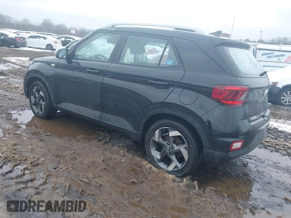 2022 Hyundai Venue SEL with VIN KMHRC8A31NU188951, listed as a IAAI auction lot 41546775 with 26,861 mi miles and . Bid and sale history available at DreamBid. Image 3.