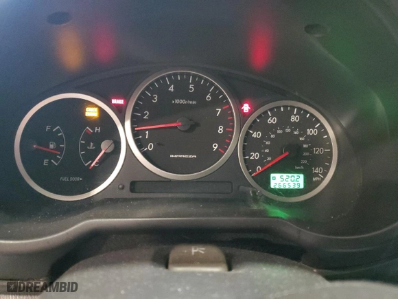 2004 Subaru Impreza Wagon (Natl) WRX Sport with VIN JF1GG29694G816284, listed as a Copart auction lot 82805844 with 266,539 mi miles and Salvage Title. Bid and sale history available at carsss.com. Image 9.