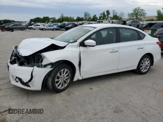 2019 Nissan Sentra S with VIN 3N1AB7AP8KY209856, listed as a Copart auction lot 55443545 with 173,484 mi miles and Salvage title. Bid and sale history available at DreamBid. Image 1.