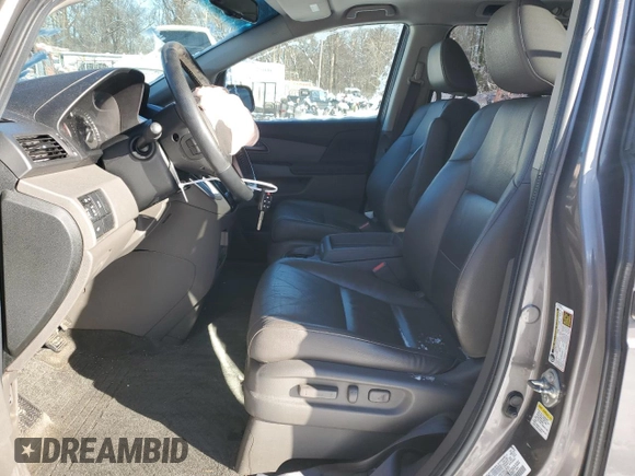2012 Honda Odyssey EX-L with VIN 5FNRL5H66CB023339, listed as a Copart auction lot 86205974 with 136,087 mi miles and Salvage Title. Bid and sale history available at carsss.com. Image 7.