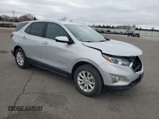 2019 Chevrolet Equinox LT with VIN 2GNAXTEVXK6189537, listed as a Copart auction lot 52856825 with 112,101 mi miles and Salvage title. Bid and sale history available at DreamBid. Image 4.