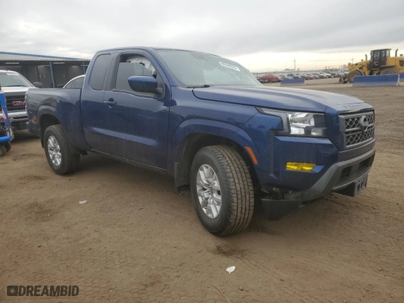 2022 Nissan Frontier S with VIN 1N6ED1CM0NN622278, listed as a Copart auction lot 85948524 with 29,854 mi miles and Salvage Title. Bid and sale history available at carsss.com. Image 4.
